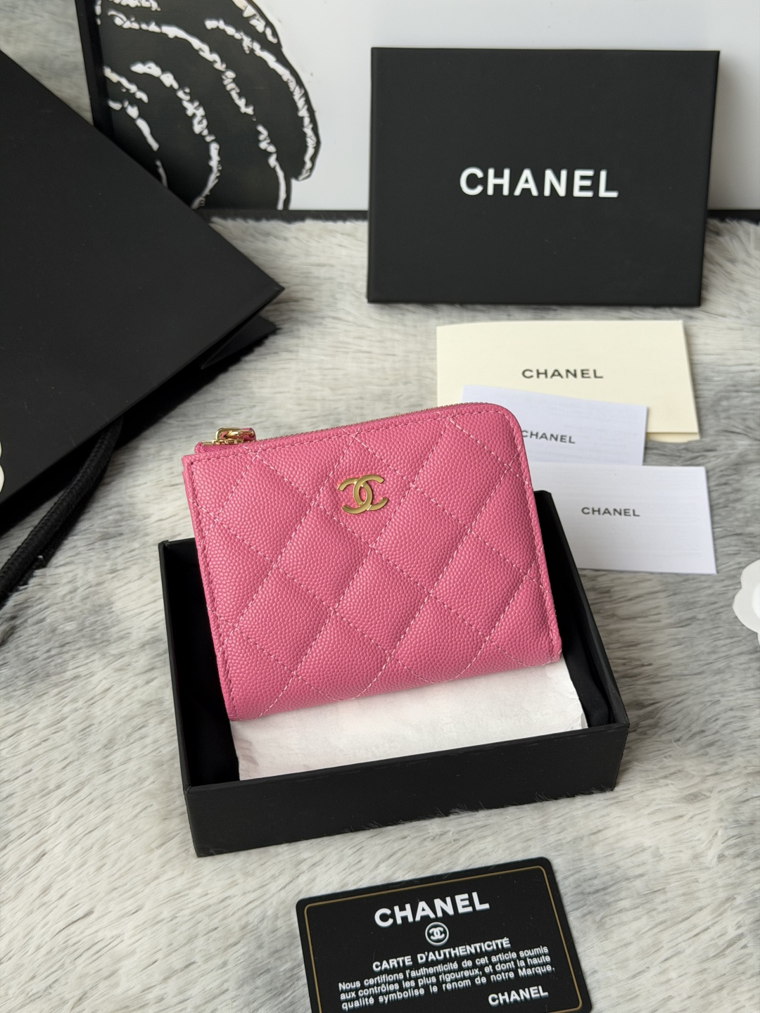 C H A N E L 샤넬 클래식 L 지퍼 카드 홀더 레플리카 27번 이미지 - 지갑 | 세미샵 레플리카 사이트