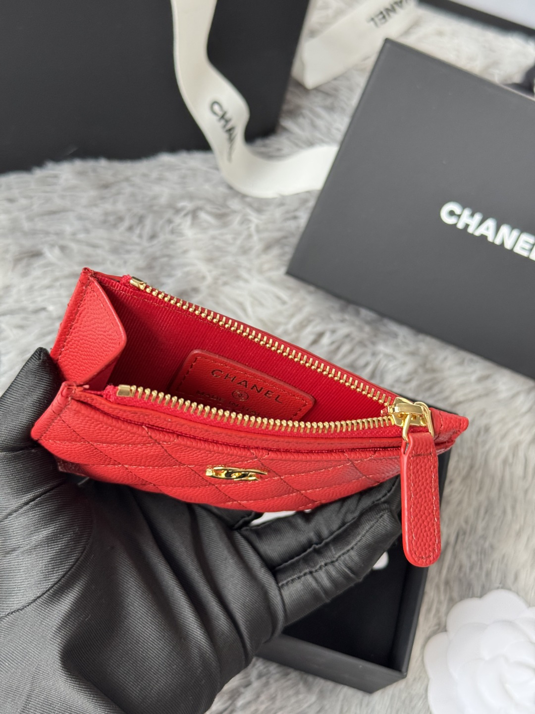 C H A N E L 샤넬 클래식 지퍼 카드 홀더 레플리카 8번 이미지 - 지갑 | 세미샵 레플리카 사이트