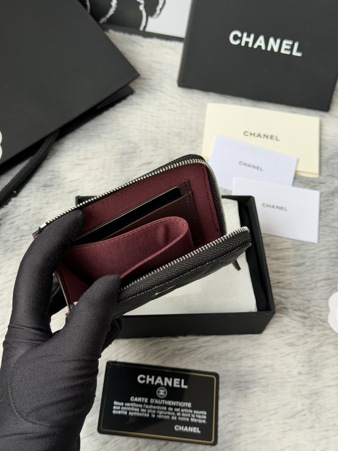 C H A N E L 샤넬 클래식 L 지퍼 카드 홀더 레플리카 8번 이미지 - 지갑 | 세미샵 레플리카 사이트