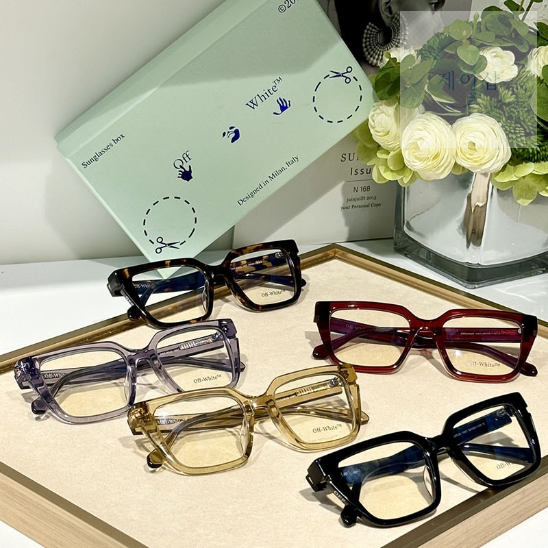 오프화이트 OERJ052S 스퀘어 안경