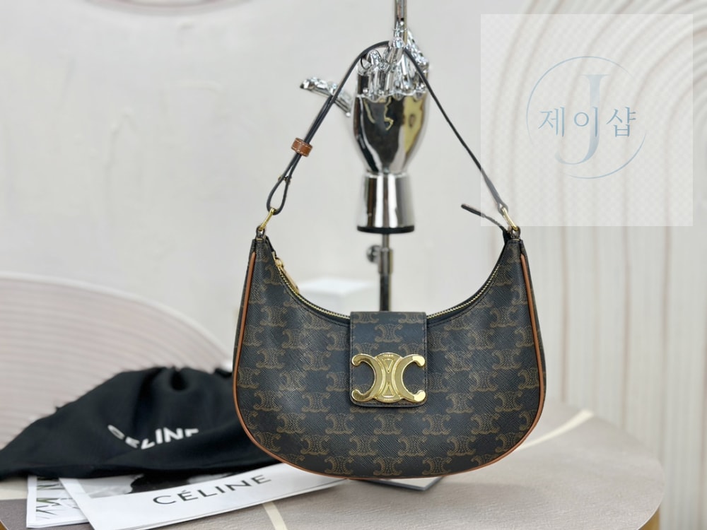 Celine Ava Triomphe Bag Soft Calfskin