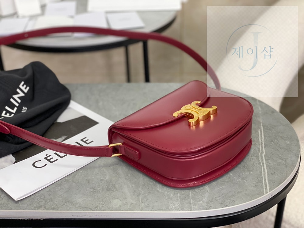 Celine Besace Clea Calfskin - 상세 이미지
