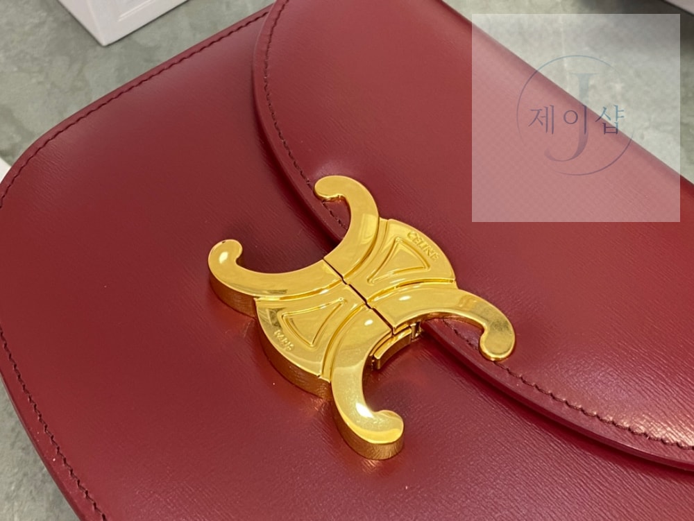Celine Besace Clea Calfskin - 상세 이미지