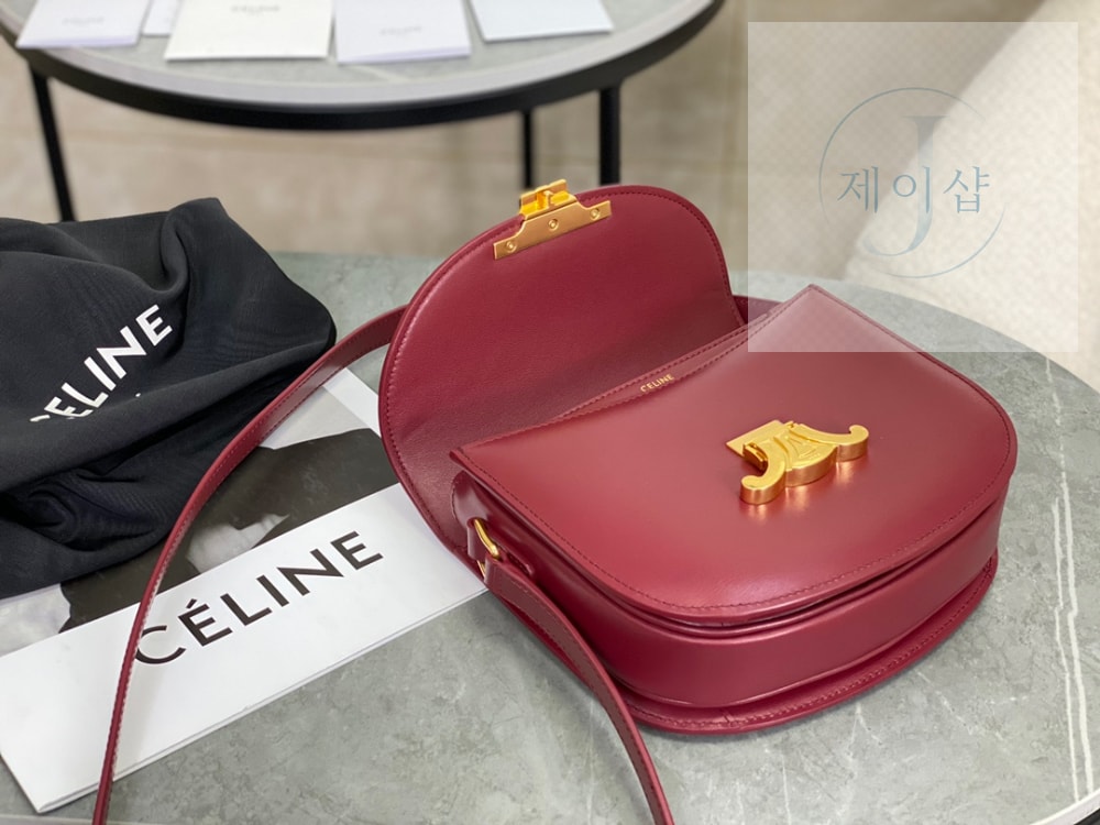 Celine Besace Clea Calfskin - 상세 이미지