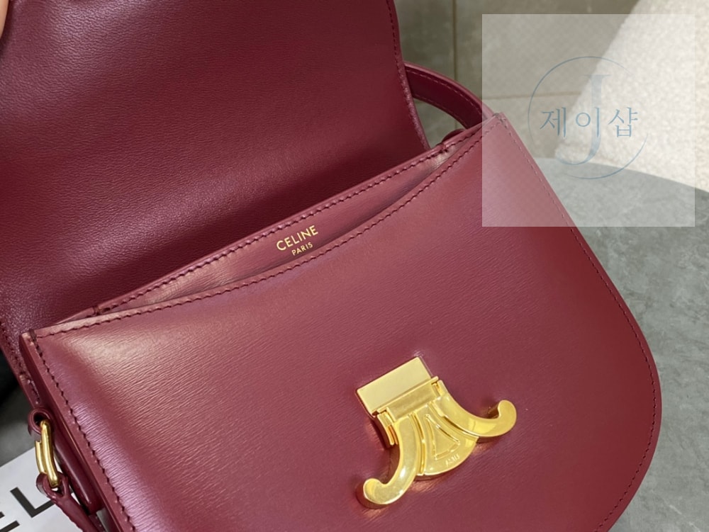 Celine Besace Clea Calfskin - 상세 이미지