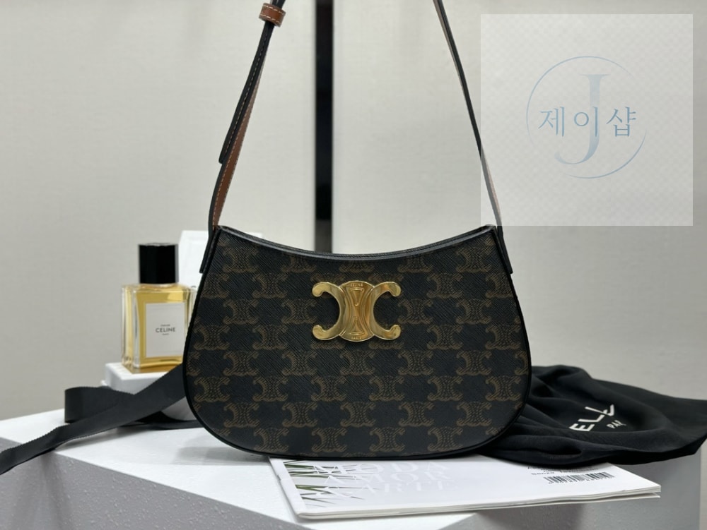 Celine Tilly Canvas & Calfskin