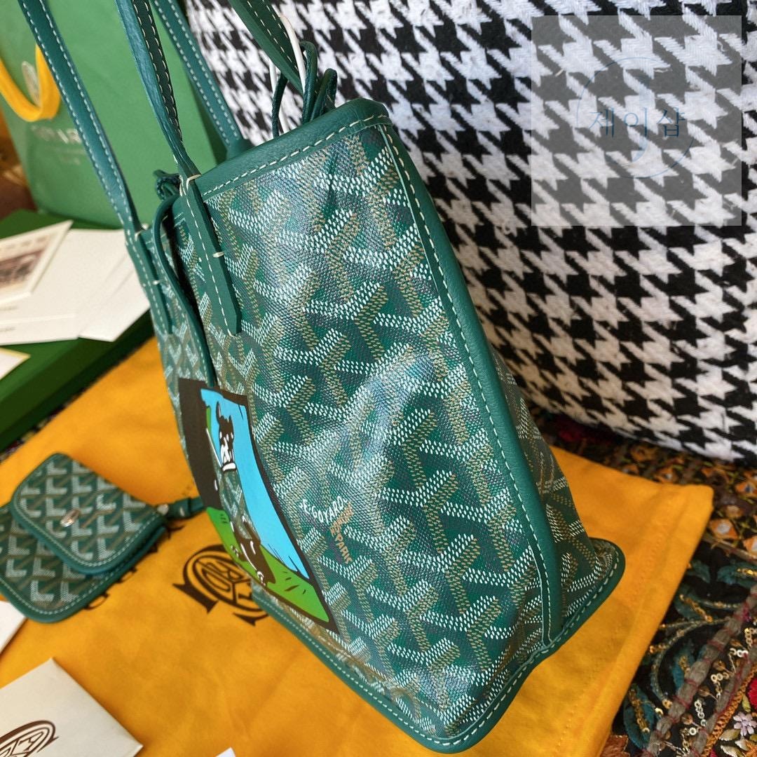 Goyard Anjou Mini Bulldog Macaje - 상세 이미지