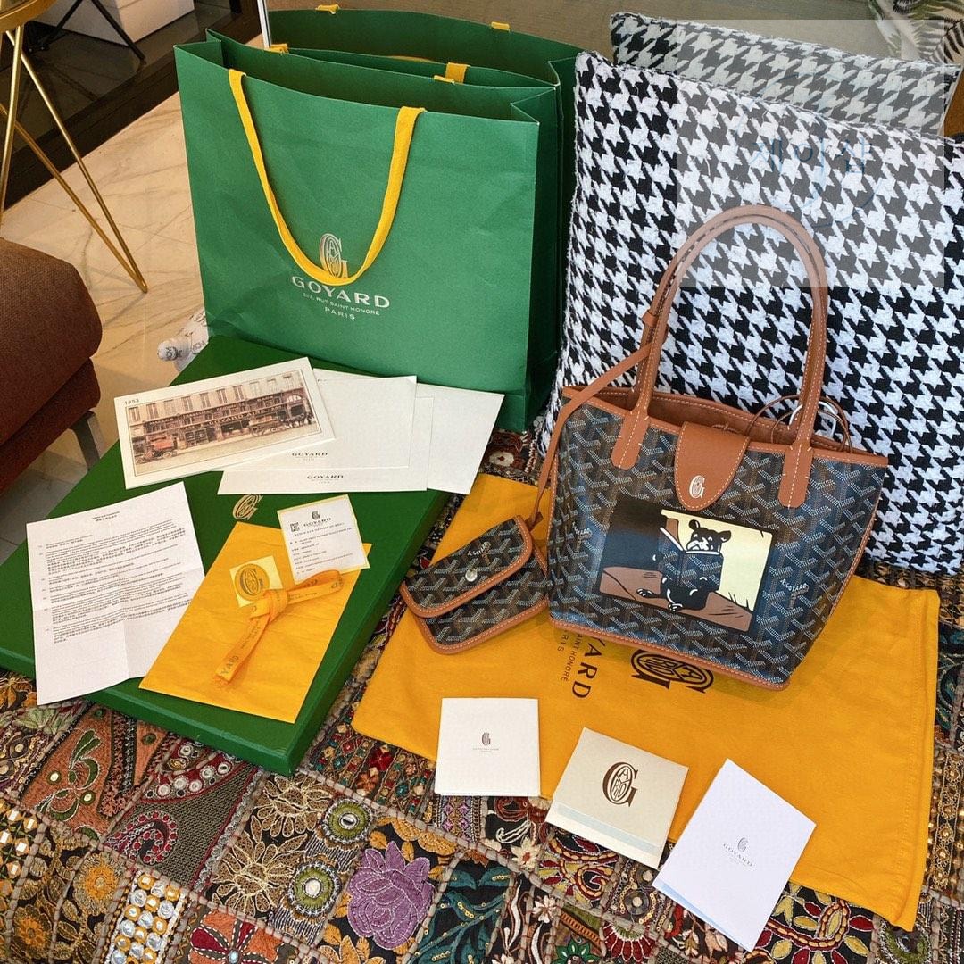 Goyard Anjou Mini Bulldog Macaje - 상세 이미지
