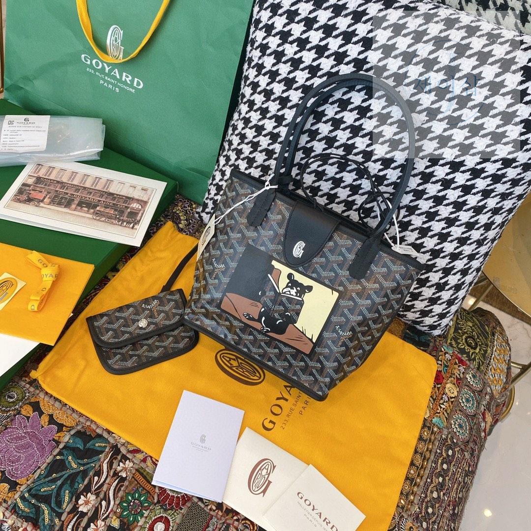 Goyard Anjou Mini Bulldog Macaje - 상세 이미지