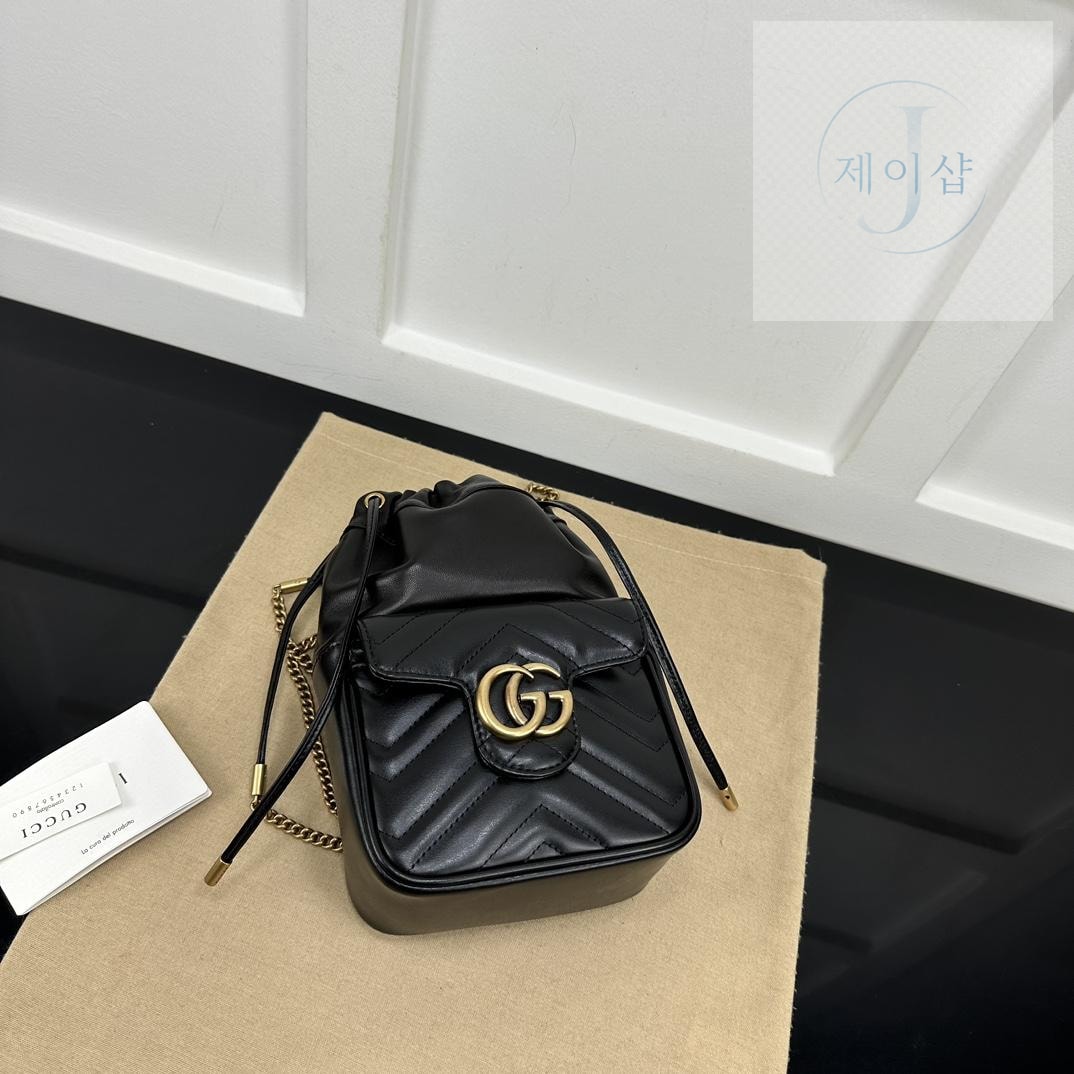 Gucci Marmont Mini Bucket - 상세 이미지