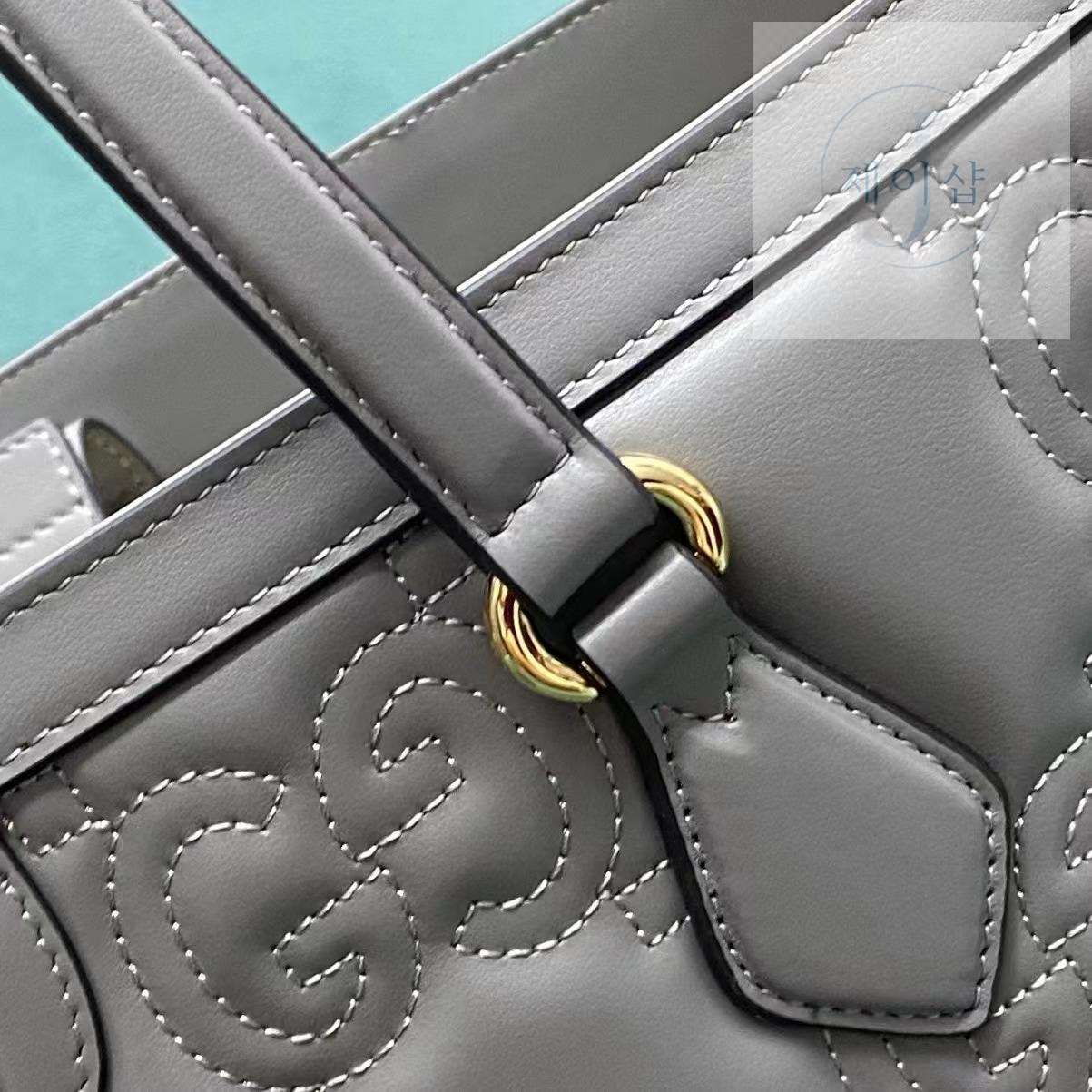 Gucci Matelasse Leather Tote - 상세 이미지