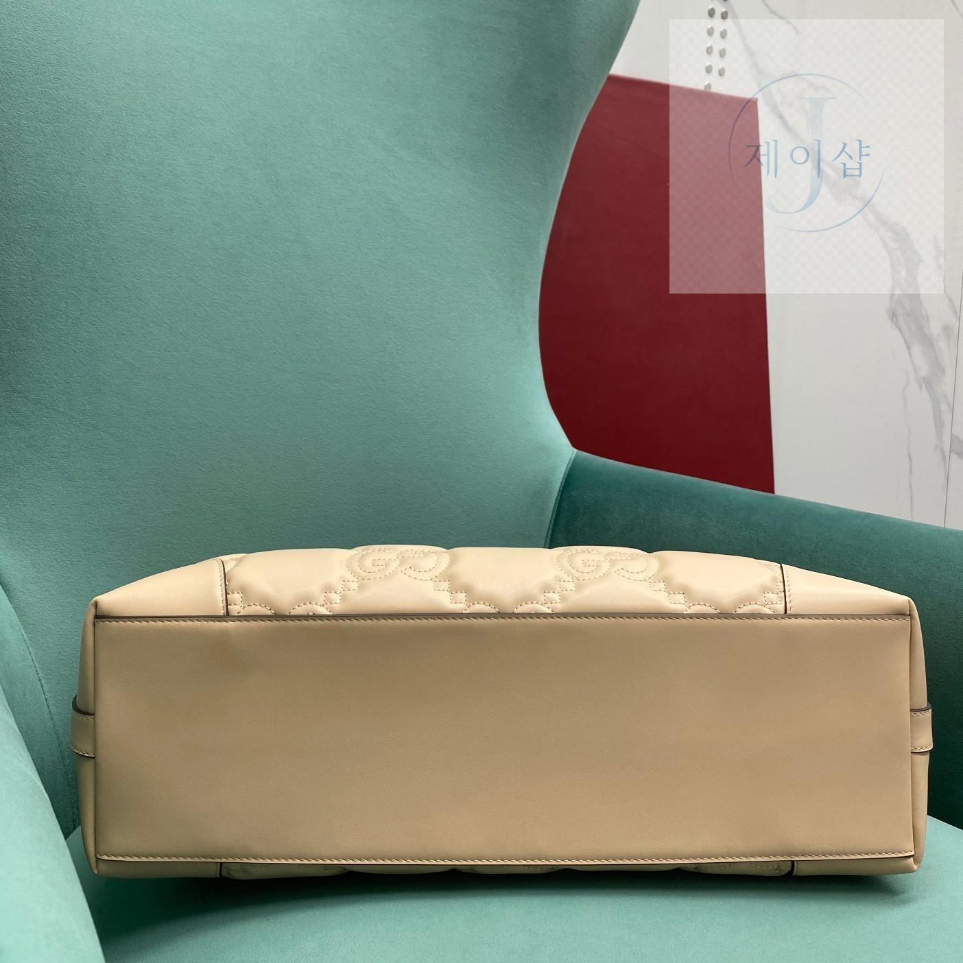 Gucci Matelasse Leather Tote - 상세 이미지