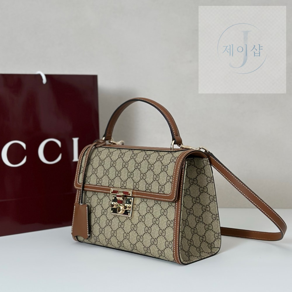 Gucci Padlock Medium Top Handle - 상세 이미지