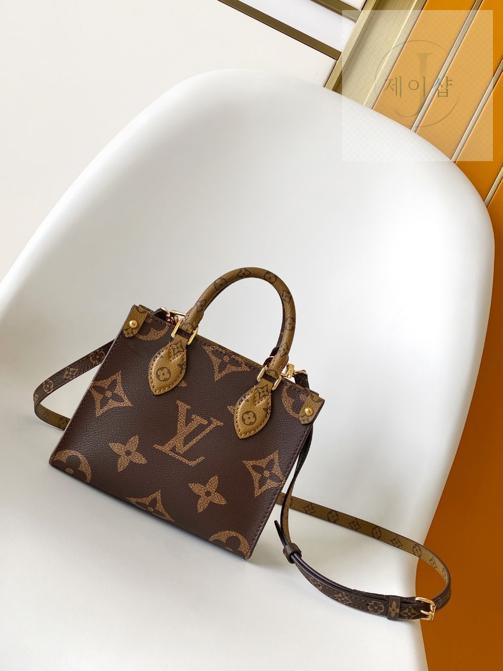 Louis Vuitton On The Go BB Monogram Reverse Canvas