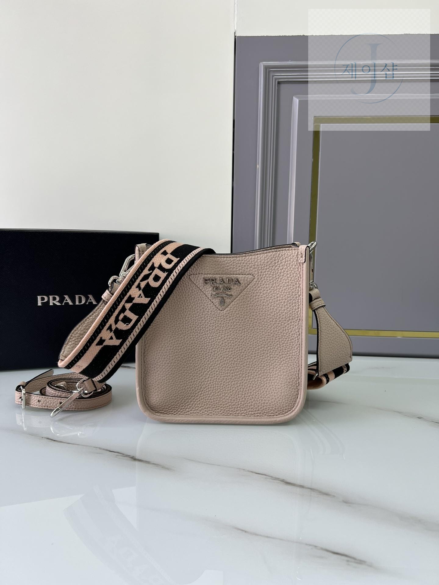 Prada Leather Mini Shoulder - 상세 이미지