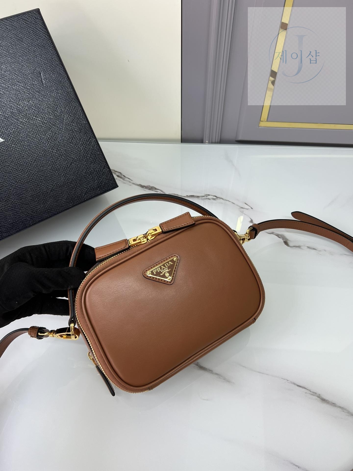 Prada Odette Leather Mini - 상세 이미지