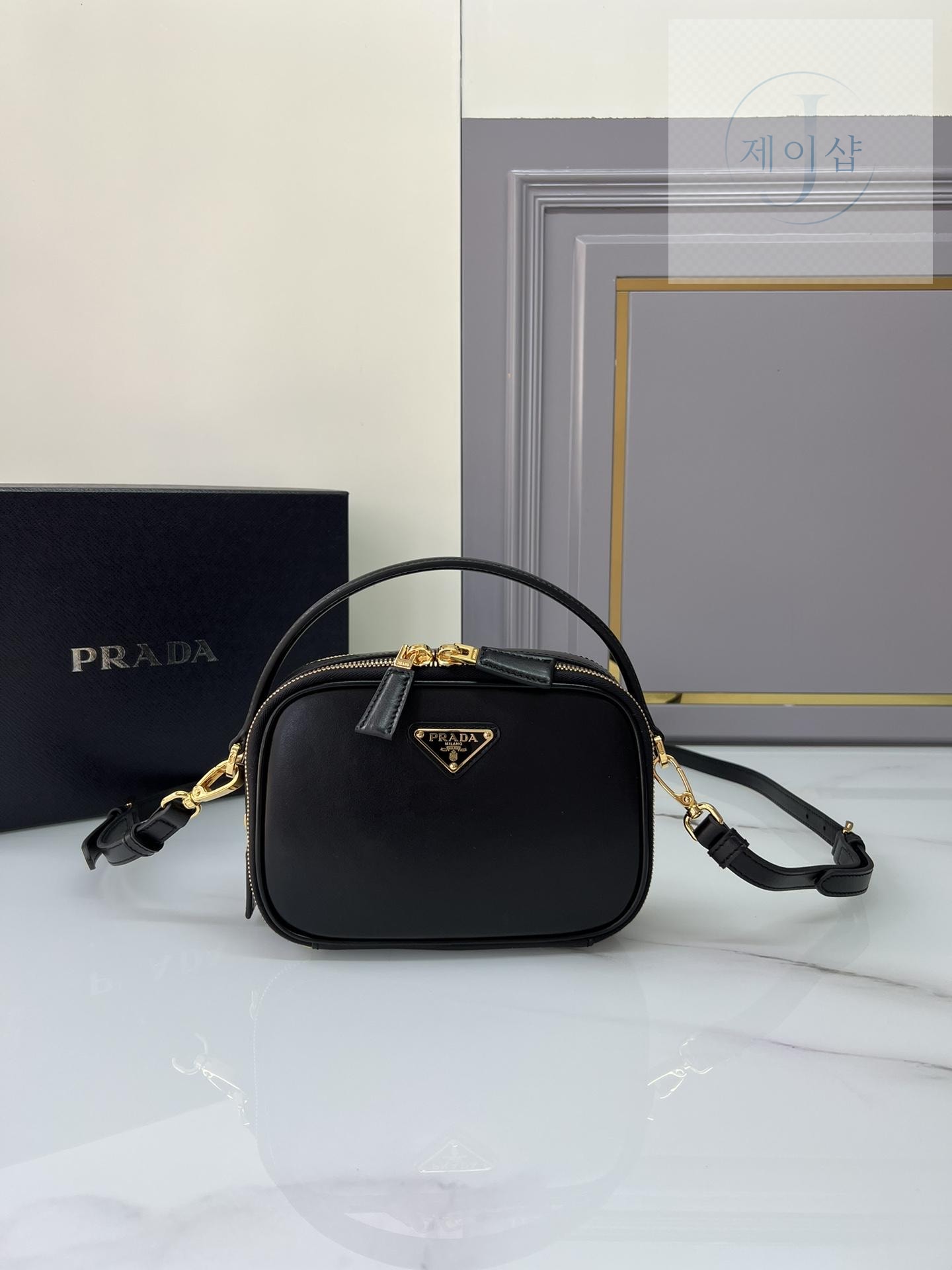 Prada Odette Leather Mini - 상세 이미지