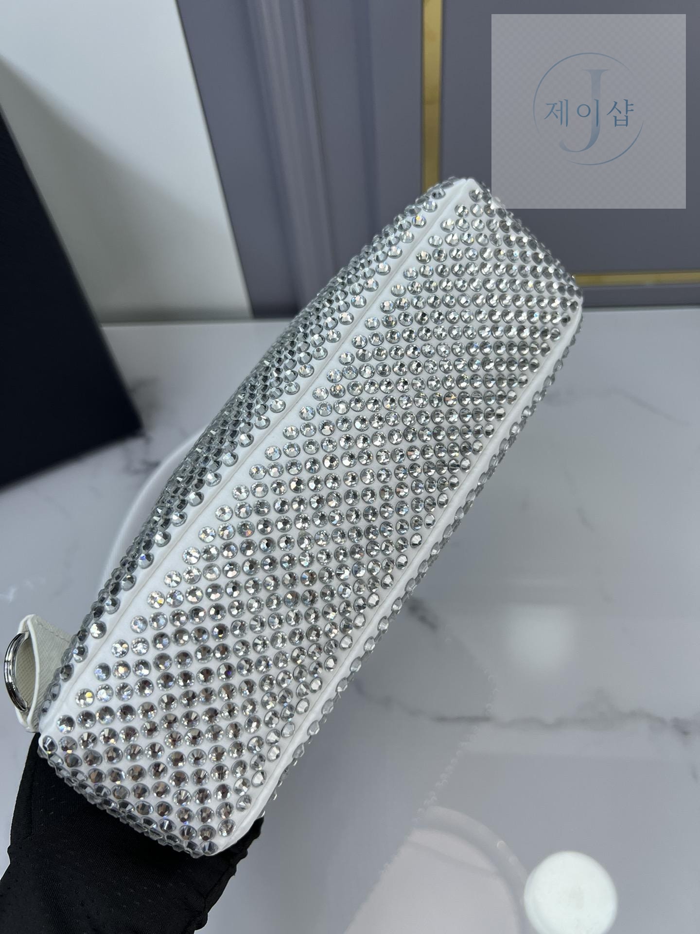 Prada Rhinestones Re - Edition Soulder - 상세 이미지