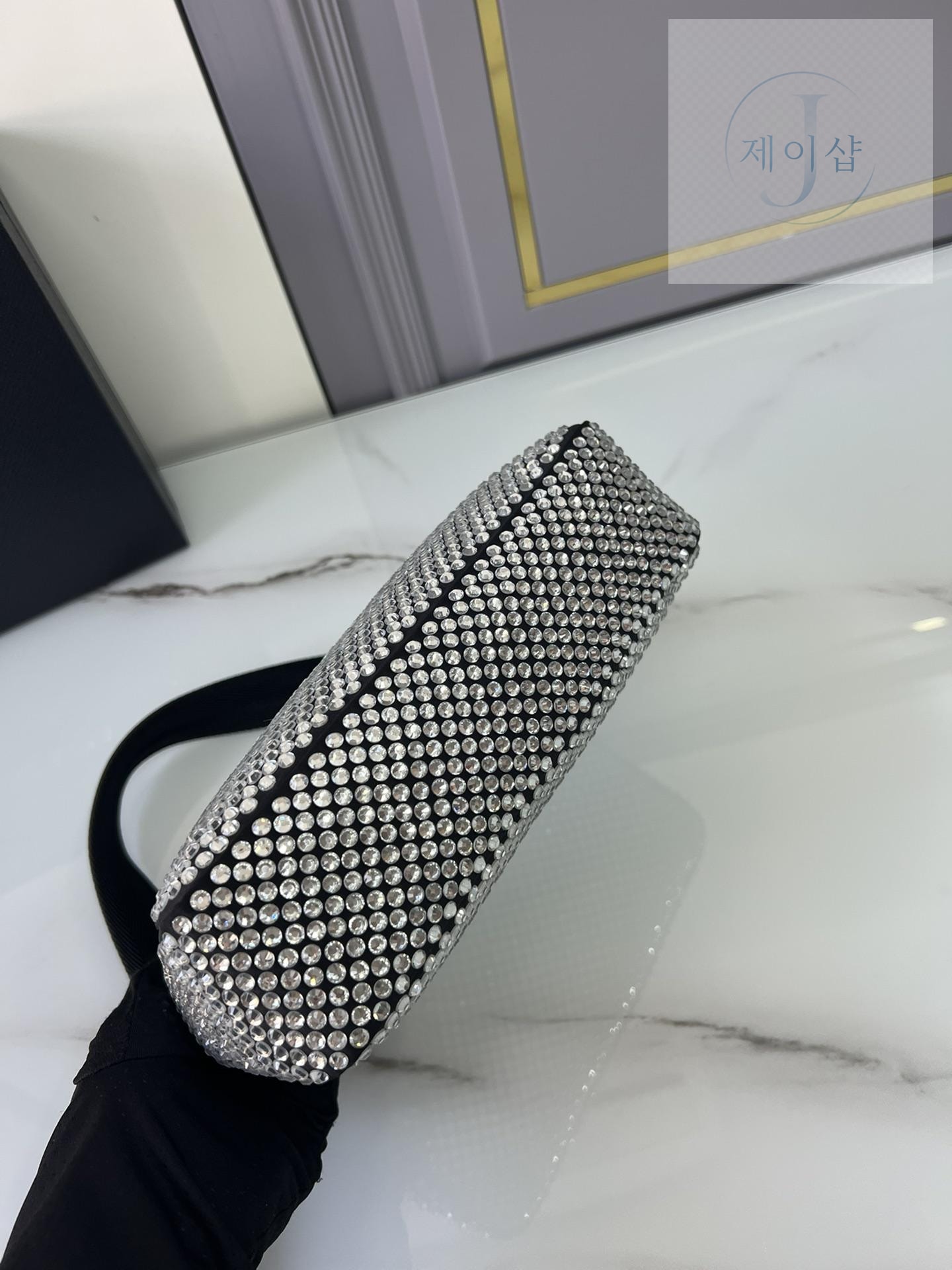 Prada Rhinestones Re - Edition Soulder - 상세 이미지