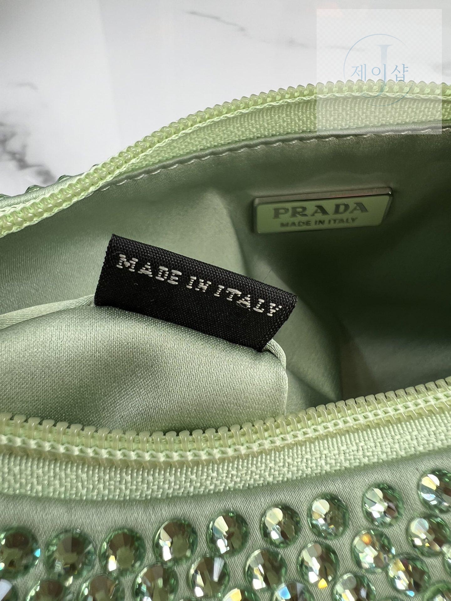 Prada Rhinestones Re - Edition Soulder - 상세 이미지