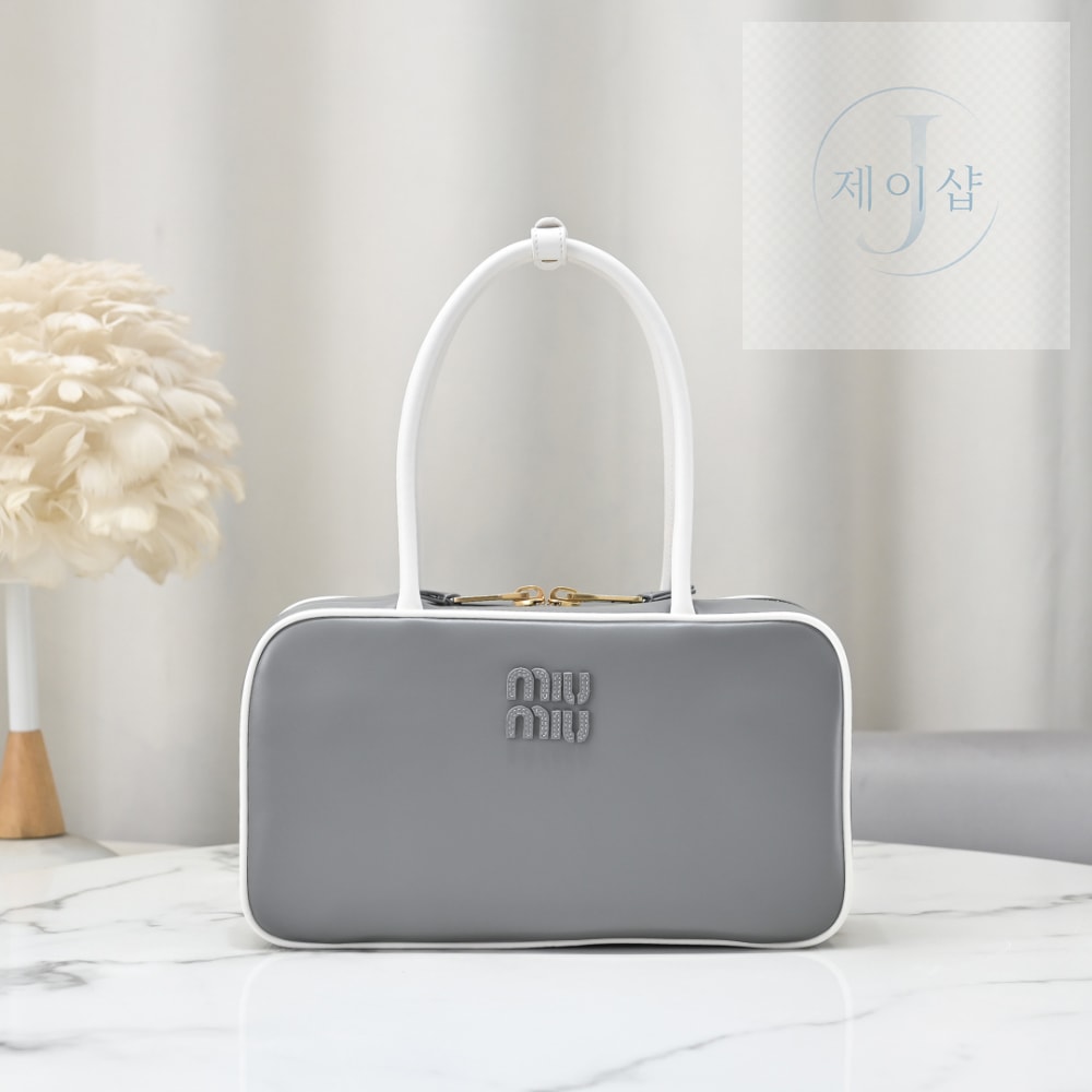 Miu Miu Beau Leather Top Handle