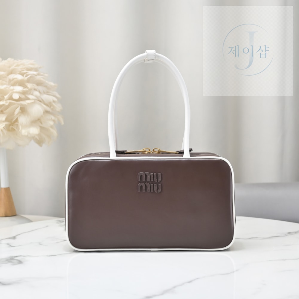 Miu Miu Beau Leather Top Handle