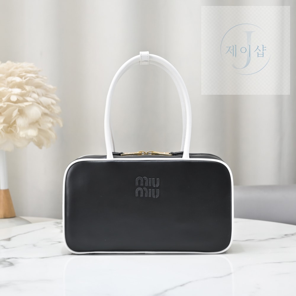 Miu Miu Beau Leather Top Handle
