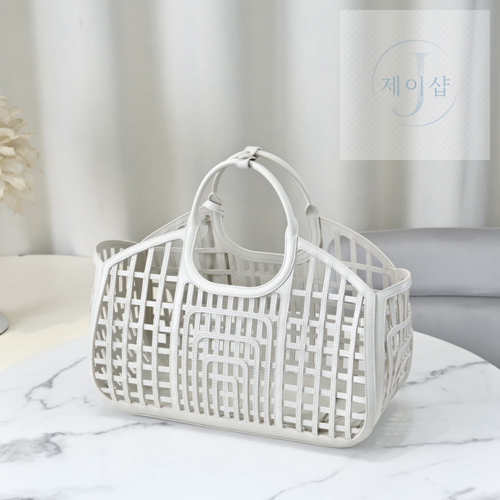 Miu Miu Leather Basket - 상세 이미지