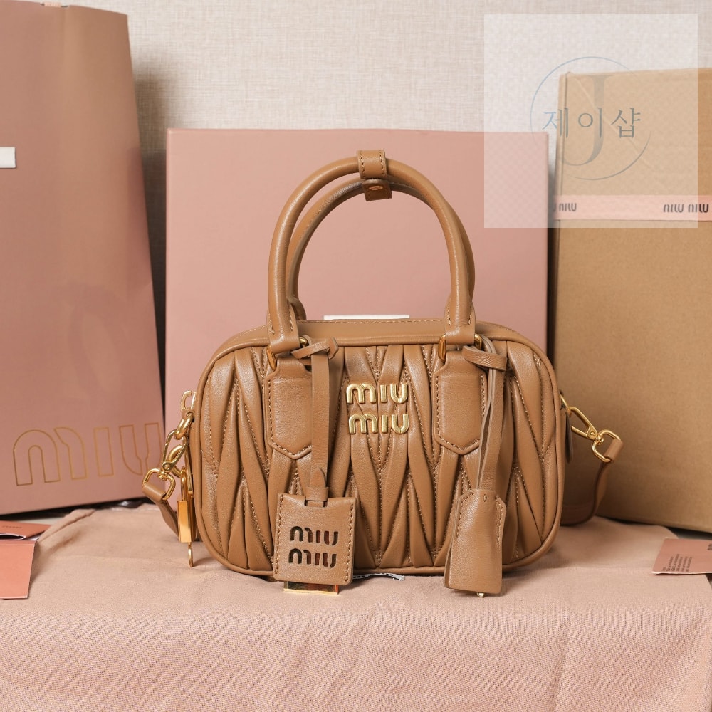 Miu Miu Matelasse Nappa Leather