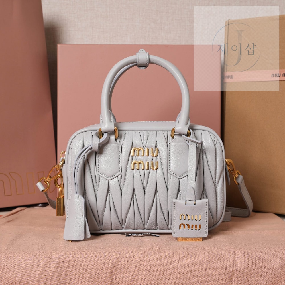 Miu Miu Matelasse Nappa Leather
