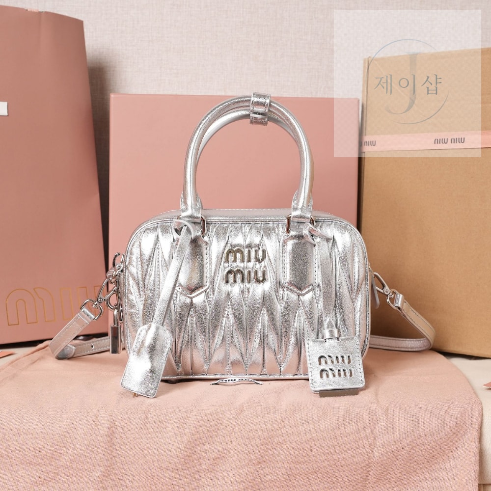 Miu Miu Matelasse Nappa Leather
