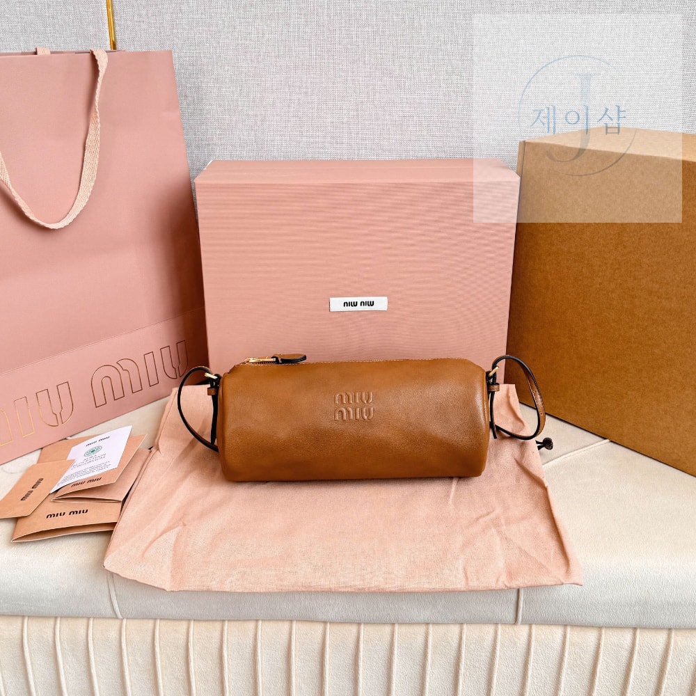 Miu Miu Nappa Leather Pouch