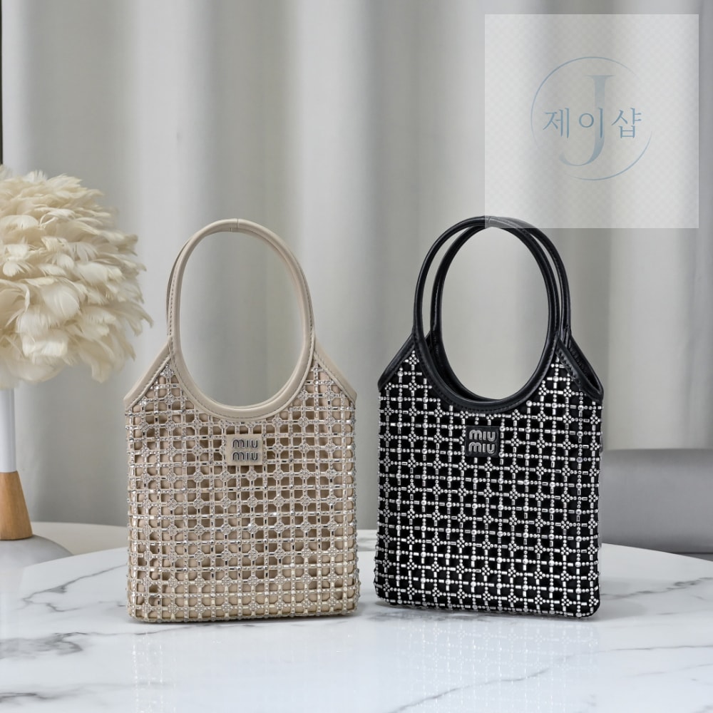 Miu Miu Rete Starlight Crystal Tote