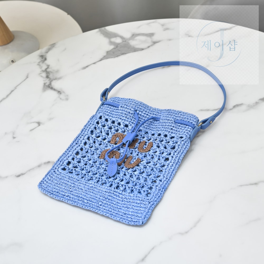Miu Miu Woven Fabric Mini - 상세 이미지