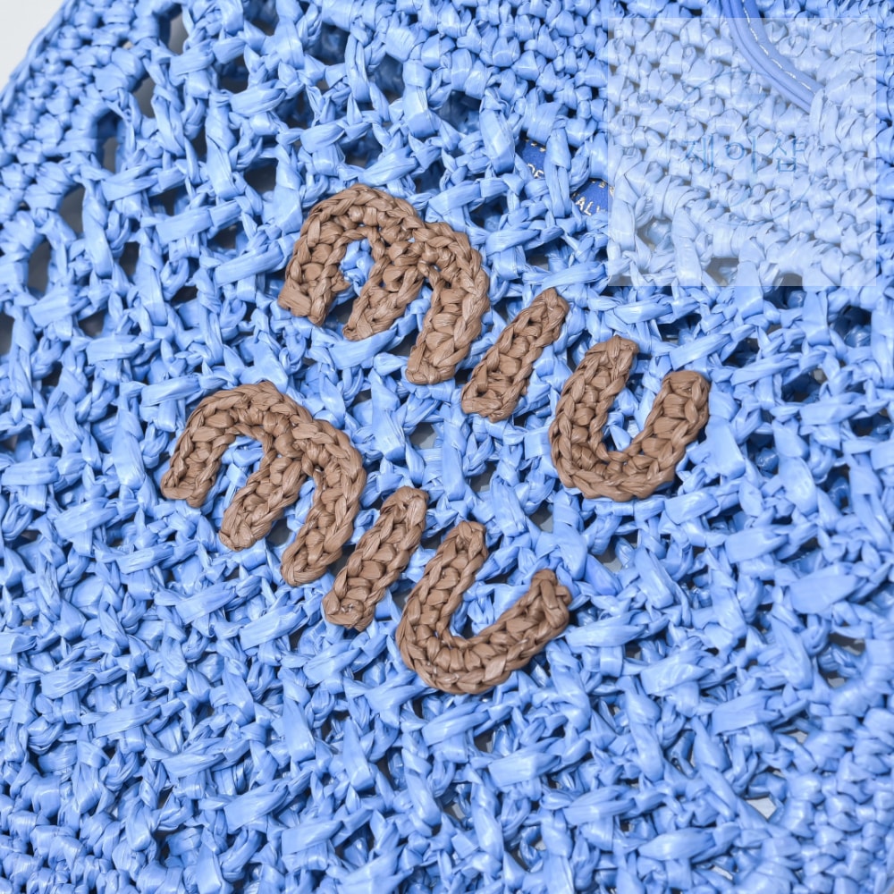 Miu Miu Woven Fabric Mini - 상세 이미지