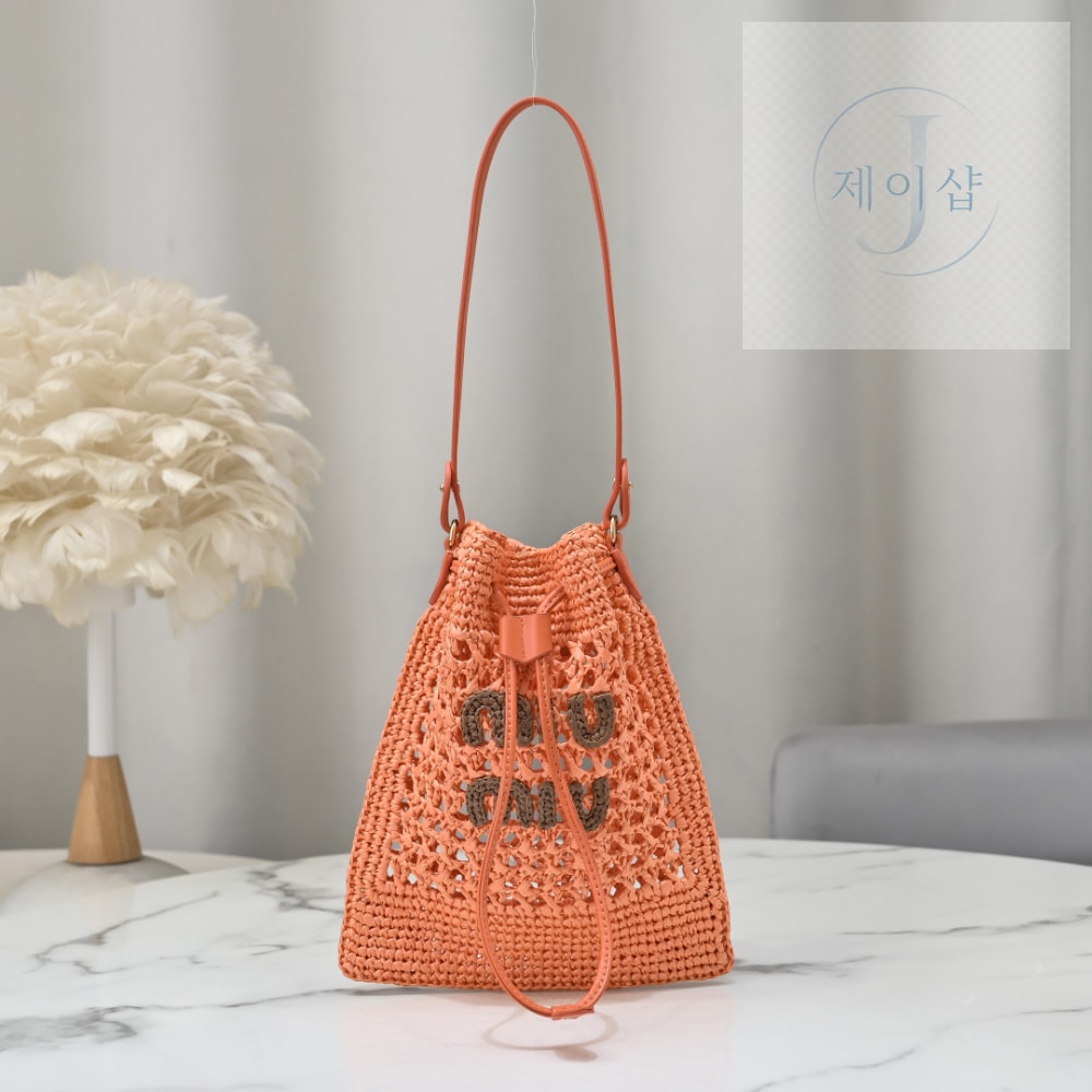 Miu Miu Woven Fabric Mini - 상세 이미지