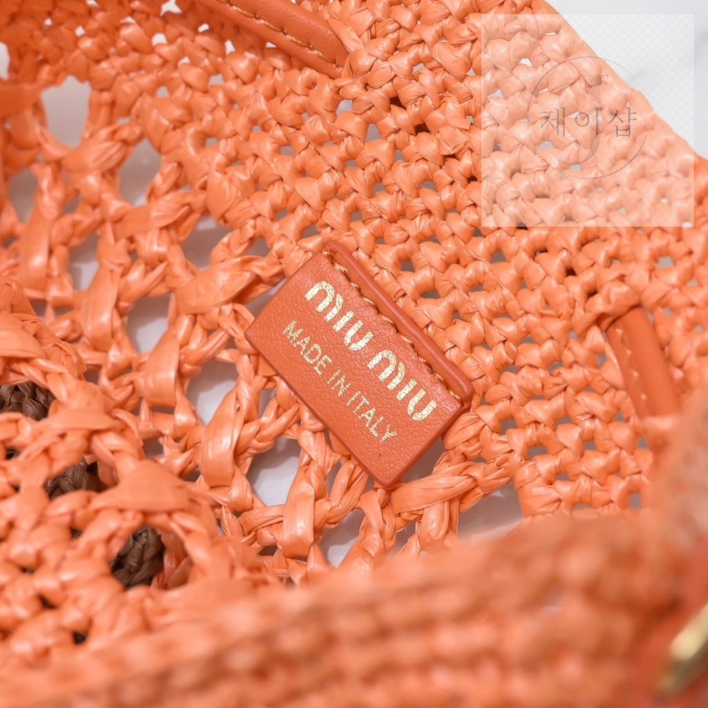 Miu Miu Woven Fabric Mini - 상세 이미지