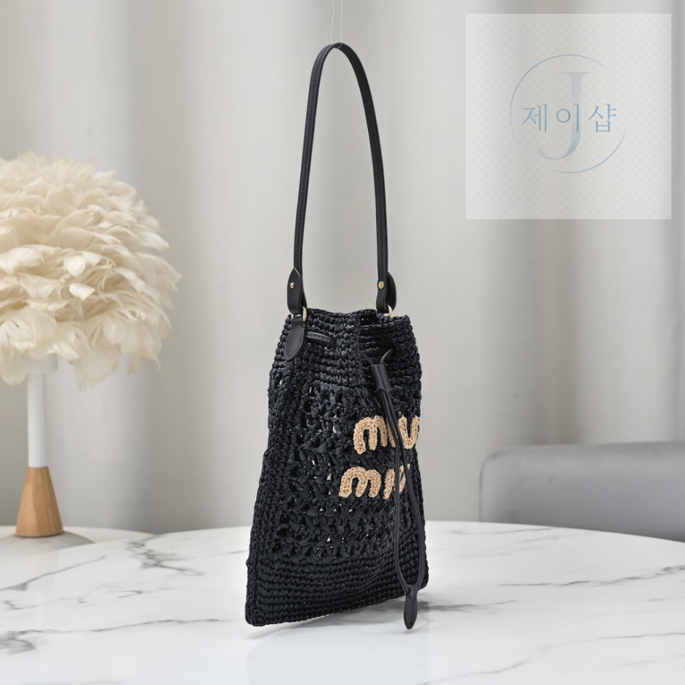 Miu Miu Woven Fabric Mini - 상세 이미지