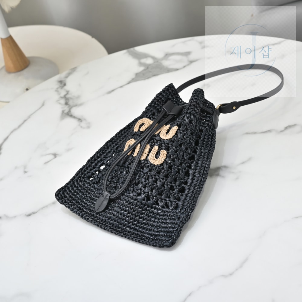 Miu Miu Woven Fabric Mini - 상세 이미지
