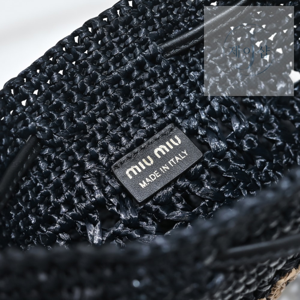 Miu Miu Woven Fabric Mini - 상세 이미지