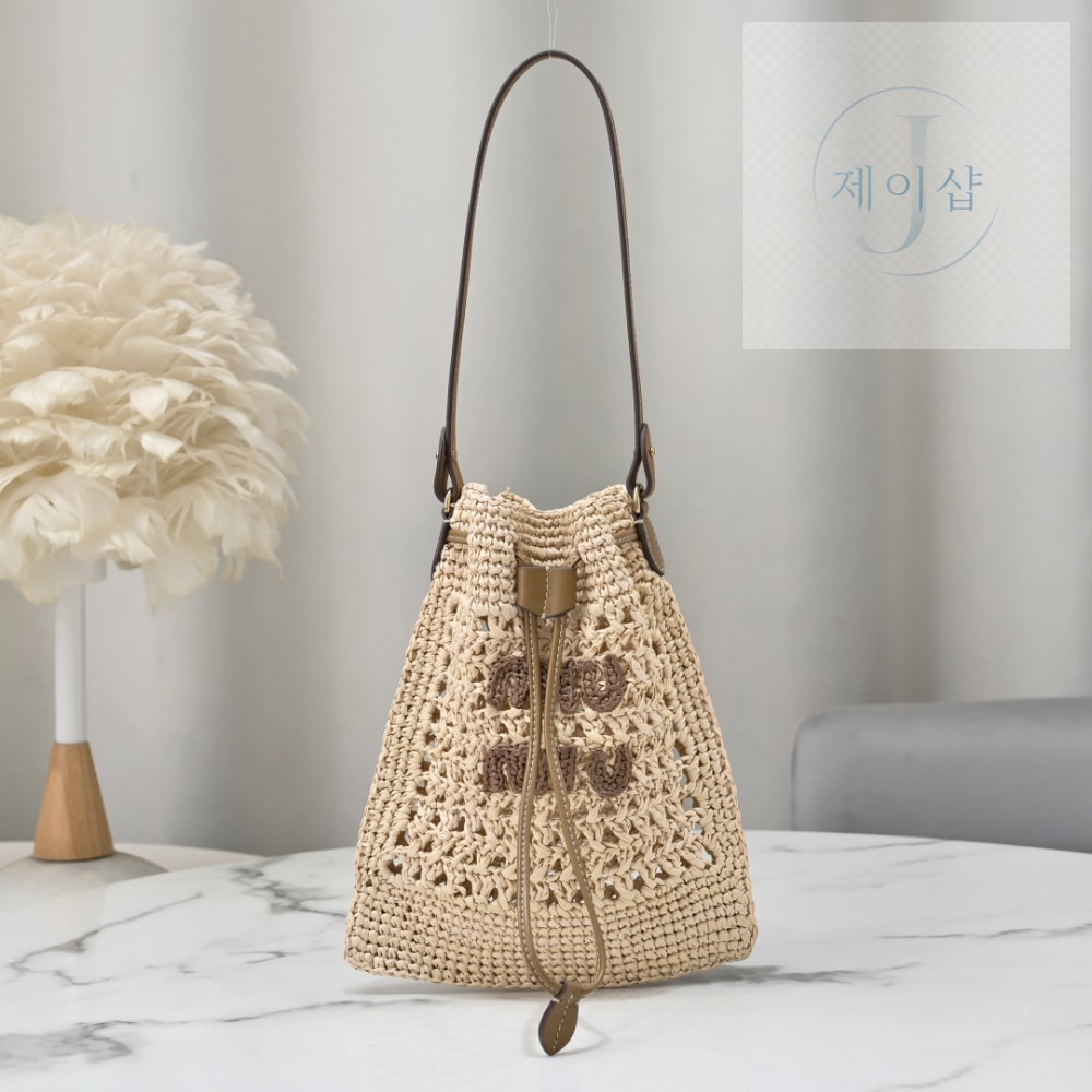 Miu Miu Woven Fabric Mini - 상세 이미지