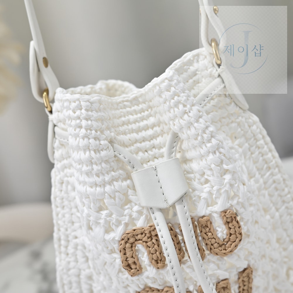Miu Miu Woven Fabric Mini - 상세 이미지