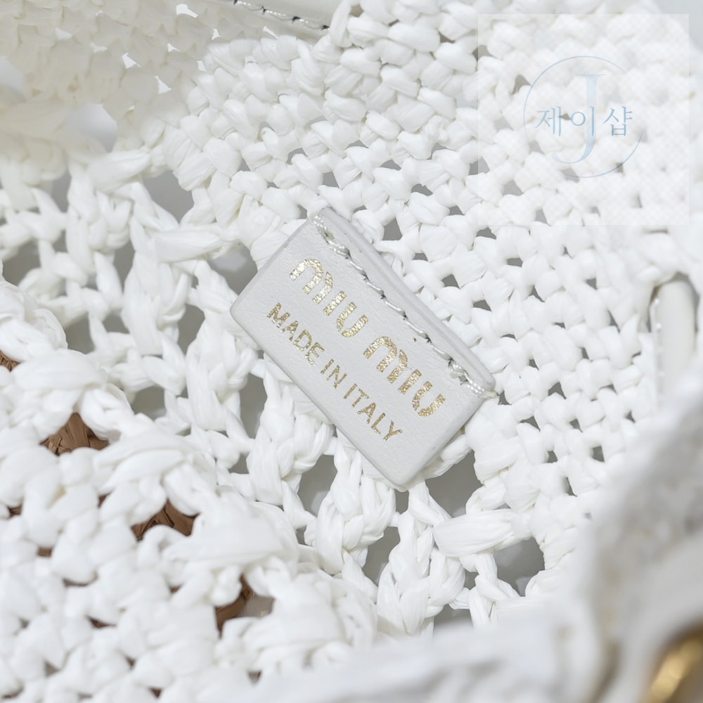 Miu Miu Woven Fabric Mini - 상세 이미지