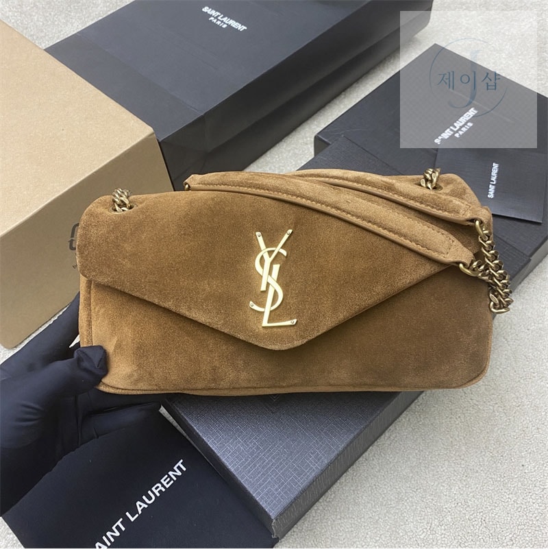 생로랑 카산드라 칼립소 백 브라운 734153 2번 이미지