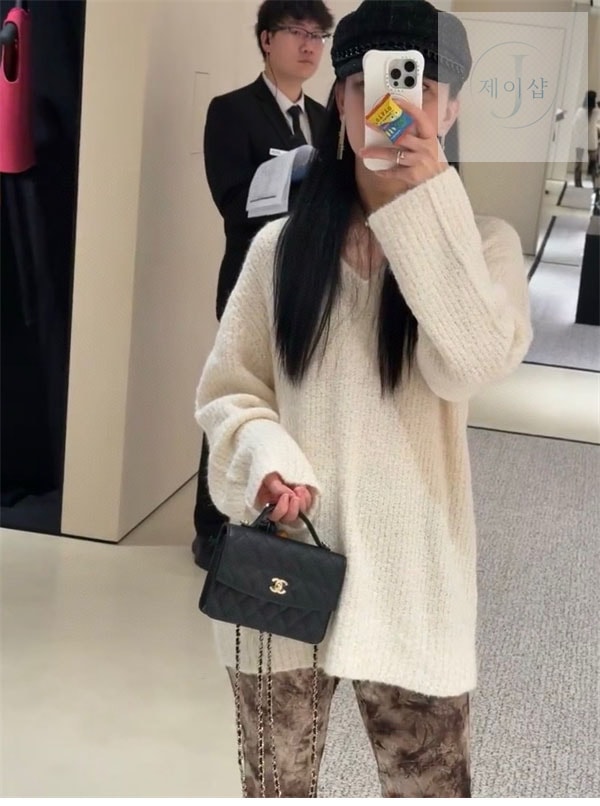 샤넬 25C 탑 핸들 미니 백팩 3번 이미지