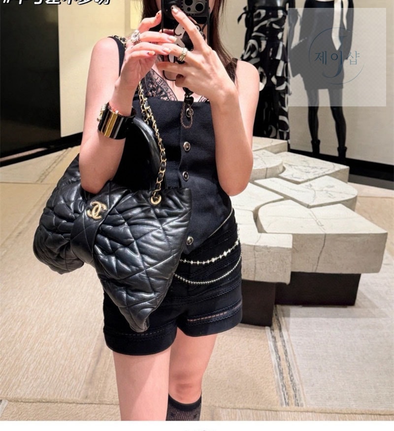 샤넬 25K 퀼팅 CC 보우백 리본백 3번 이미지