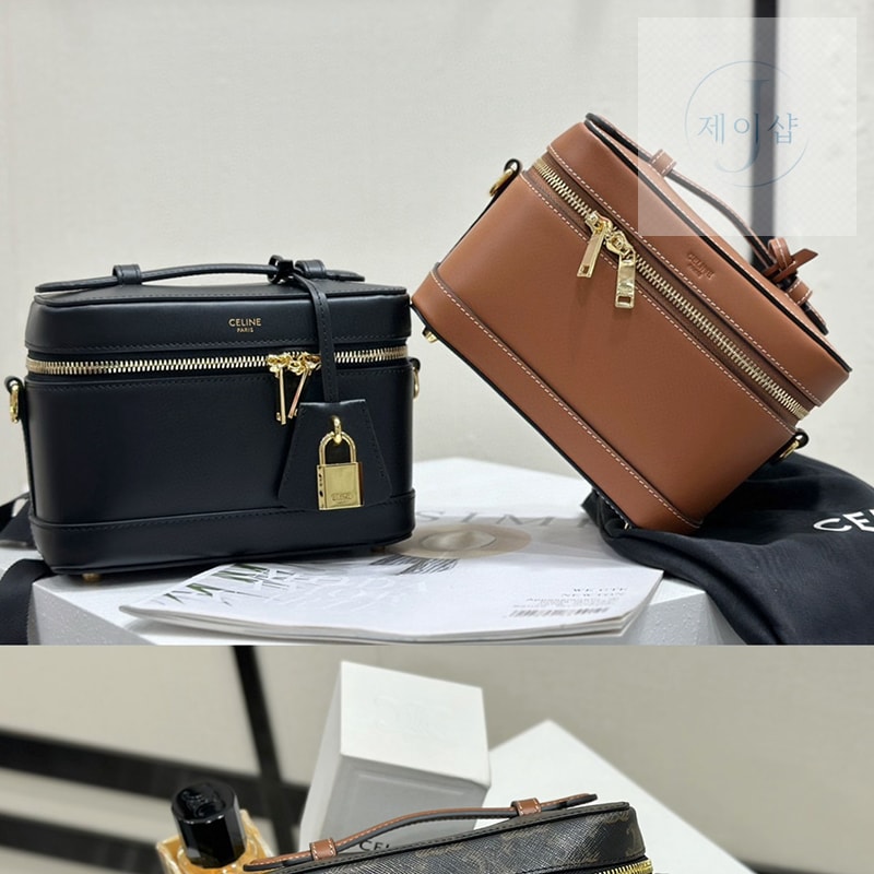 셀린느 카프스킨 베니티 토트백 119463