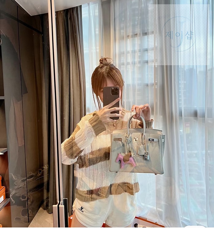 에르메스 버킨백 25 토고 은장 2번 이미지
