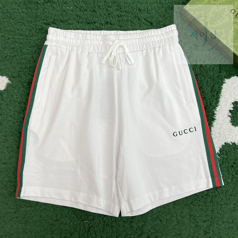 구찌 웹GG 코튼 숏 팬츠