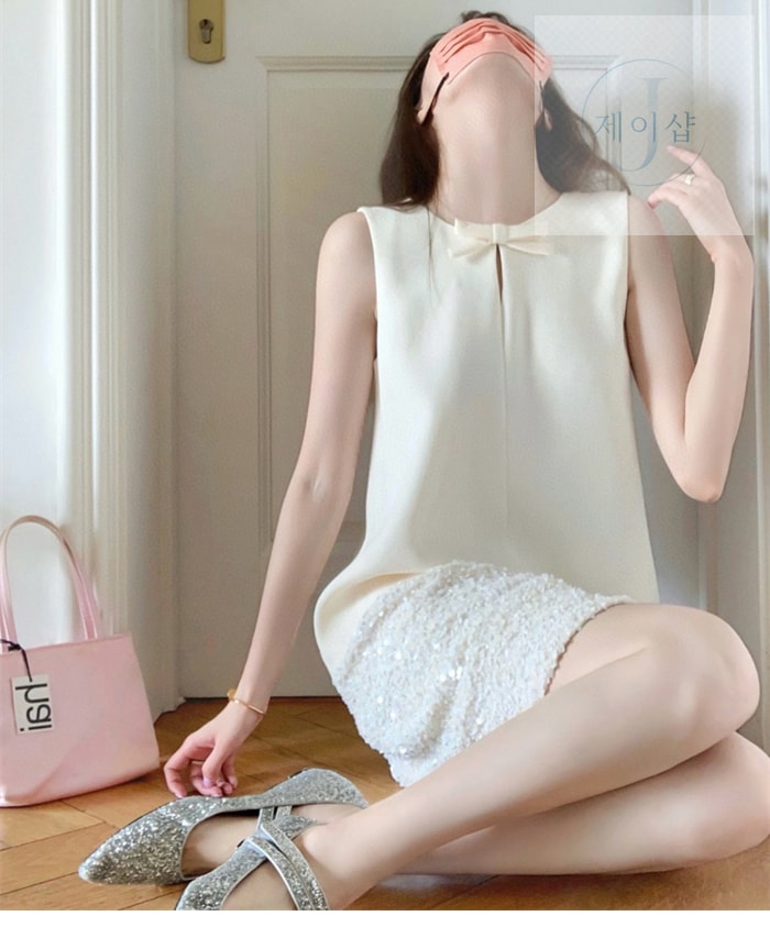 발렌티노 25SS 나시 스커트 - 상세 이미지